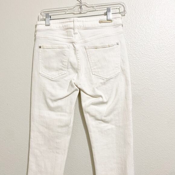 Anthropologie Pilcro white high rise flare jeans size 25 - Picture 6 of 9